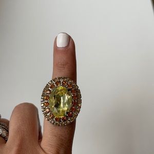 Tarina Taranino Yellow and Orange Stone Ring